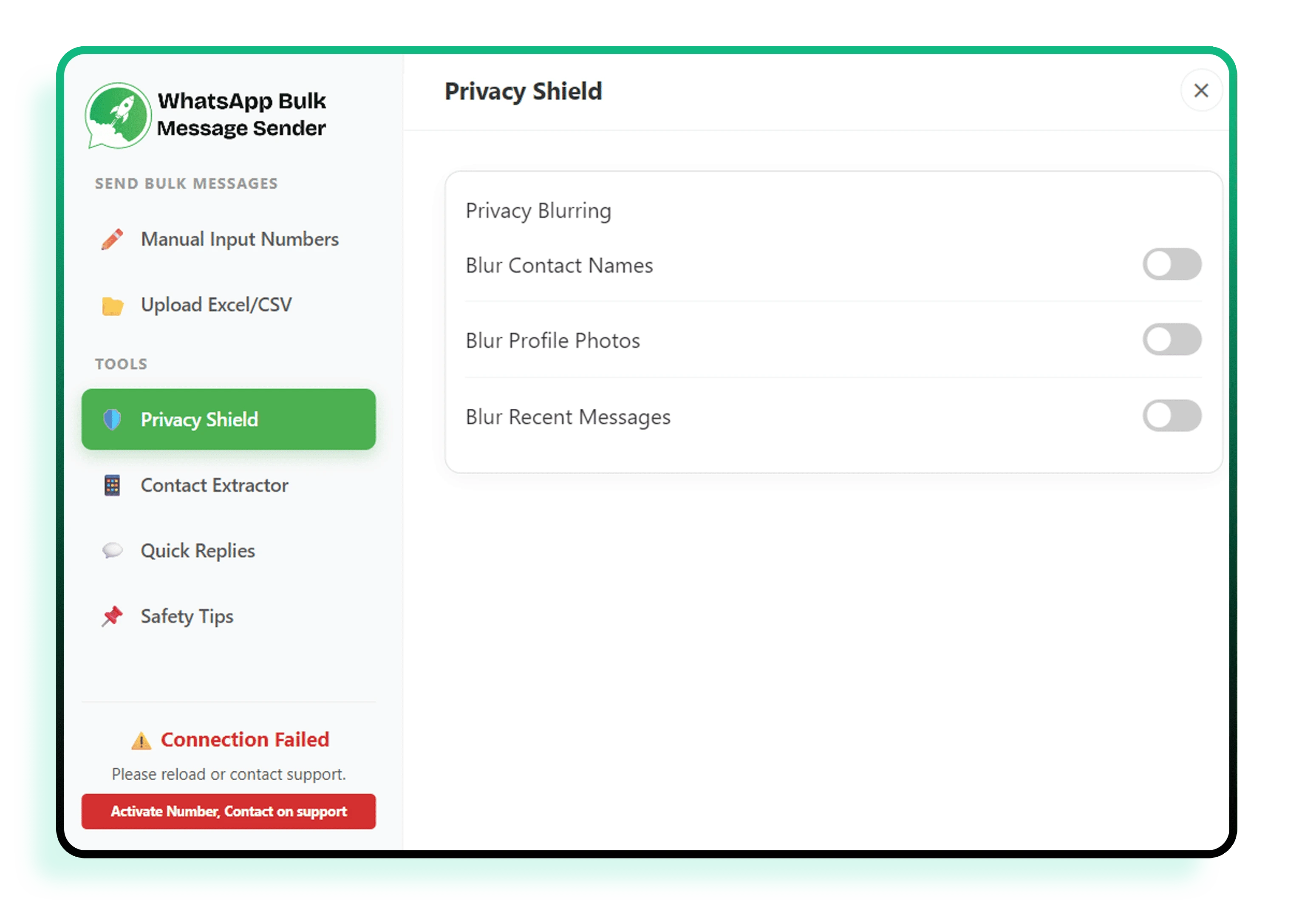 Privacy Shield Protection